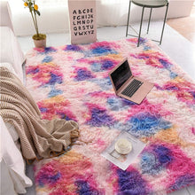 Load image into Gallery viewer, Fluffy Large Area Rug - Colorful
