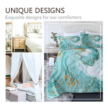 Load image into Gallery viewer, Marble Summer Comforter Coverlet