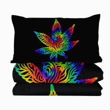 Load image into Gallery viewer, Mandala Quilt Set - Mary Jane Coverlet 3 pcs Set