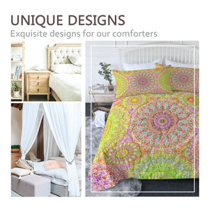 Mandala Summer Comforter Coverlet - Life