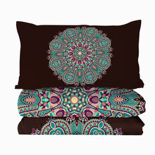 Load image into Gallery viewer, Mandala Summer Comforter Coverlet - Deep Ocean