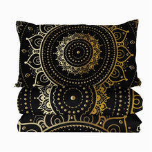 Load image into Gallery viewer, Mandala Summer Comforter Coverlet - Dark Night