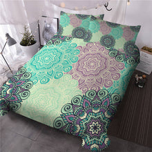 Load image into Gallery viewer, Mandala Quilt Cover Set - Dejavu