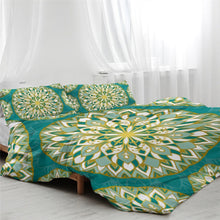 Load image into Gallery viewer, Mandala Quilt Cover Set - Dejavu