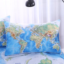 Load image into Gallery viewer, World Map Bed Set