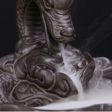 Load image into Gallery viewer, Dragon Backflow Incense Burner
