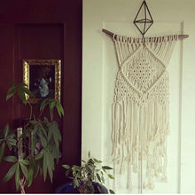 Load image into Gallery viewer, Macrame Hanging Wall Precious Stones