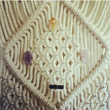 Load image into Gallery viewer, Macrame Hanging Wall Precious Stones