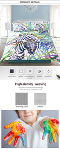 Zebra Premium Bed Set