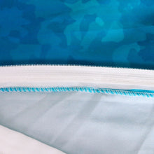 Load image into Gallery viewer, Mandala Quilt Cover Set - Blue Dreamcatcher