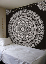 Load image into Gallery viewer, Yin Yang Printed Lotus Mandala Tapestry - Various Styles
