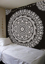 Load image into Gallery viewer, Yin Yang Printed Lotus Mandala Tapestry - Various Styles