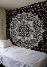Load image into Gallery viewer, Yin Yang Printed Lotus Mandala Tapestry - Various Styles