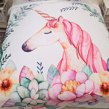 Load image into Gallery viewer, Sleepy Unicorn Bedding Set