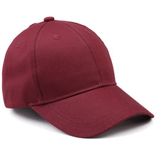 Load image into Gallery viewer, Solid Cotton Ponytail Cap