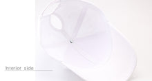 Load image into Gallery viewer, Solid Cotton Ponytail Cap