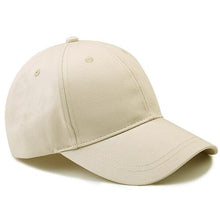 Load image into Gallery viewer, Solid Cotton Ponytail Cap