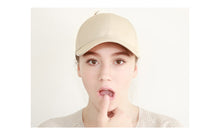 Load image into Gallery viewer, Solid Cotton Ponytail Cap