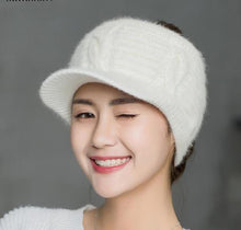 Load image into Gallery viewer, Ponytail Beanie Cap