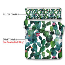 Load image into Gallery viewer, Cactus Love Duvet Cover Set