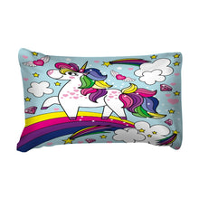 Load image into Gallery viewer, Mandala Quilt Cover Set - Happy Self Unicorn