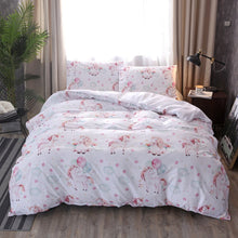 Load image into Gallery viewer, Unicorn Star Baloon Bedding set