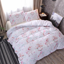 Load image into Gallery viewer, Unicorn Star Baloon Bedding set