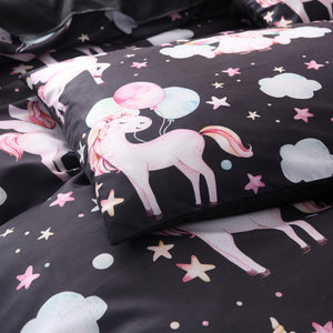 In the Clouds Unicorn Bedding set