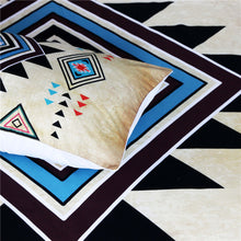 Load image into Gallery viewer, Mandala Quilt Cover Set - Aztec