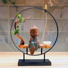 Load image into Gallery viewer, Art Sculpture Buddha Incense Burner