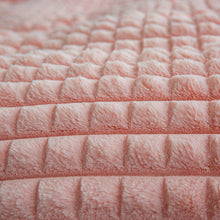 Load image into Gallery viewer, Rabbit Faux Fur Quilt Cover Set - Pink