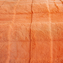 Load image into Gallery viewer, Rabbit Faux Fur Quilt Cover Set - Orange