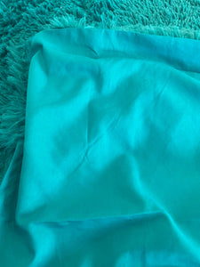 Fluffy Quilt Cover Set - Teal - CLEARANCE
