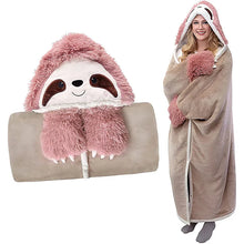 Load image into Gallery viewer, Blanket Animal Onesie