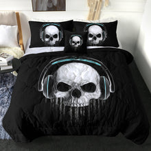 Load image into Gallery viewer, Skeleton Skull Coverlet