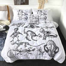 Load image into Gallery viewer, Skeleton Skull Coverlet