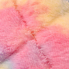 Load image into Gallery viewer, CLEARANCE - Fluffy Quilt Comforter - Rainbow Pink
