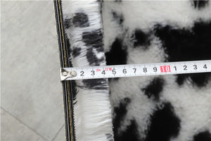 CLEARANCE - Fluffy Large Area Rug - Cow