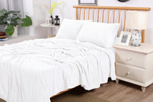 Load image into Gallery viewer, Teddy Fleece Sheet Set - White