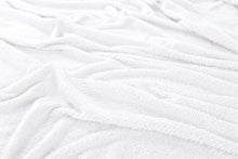Load image into Gallery viewer, Teddy Fleece Sheet Set - White