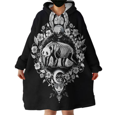 Blanket Hoodie - Panda