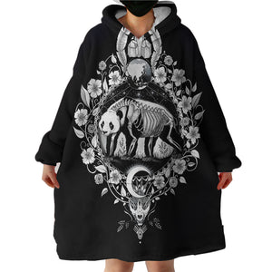 Blanket Hoodie - Panda