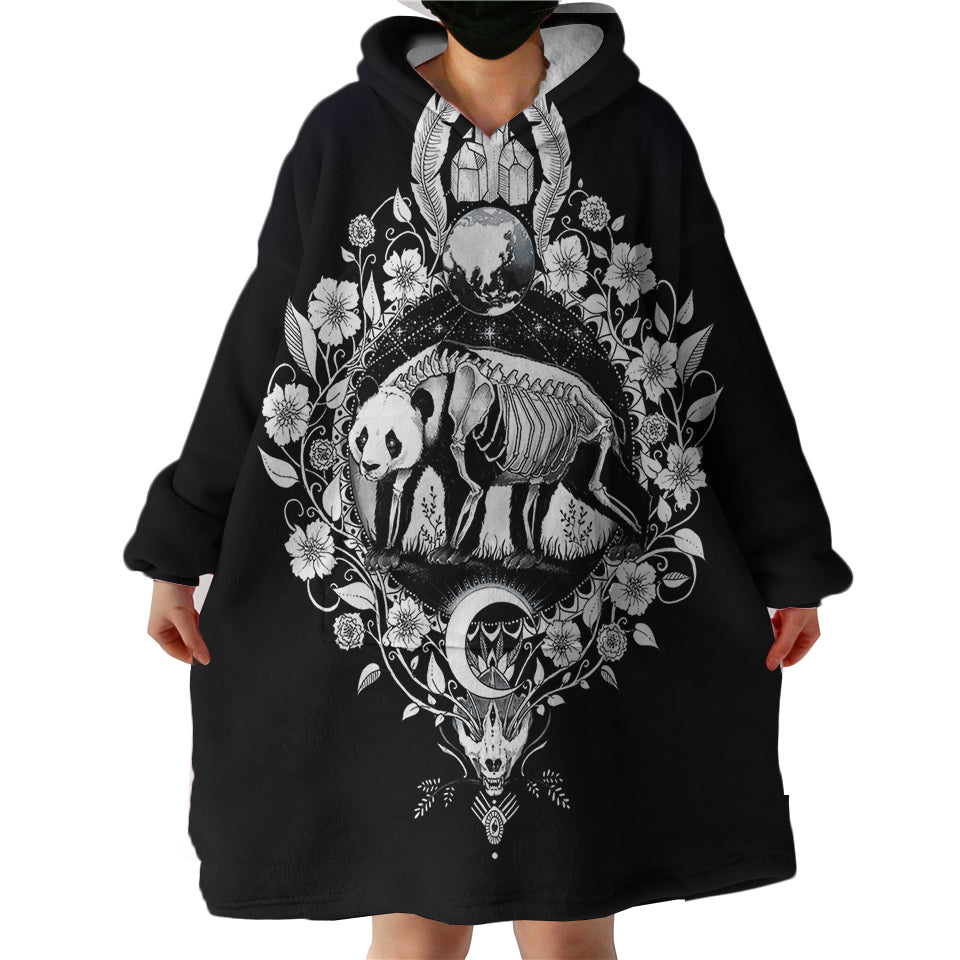 Blanket Hoodie - Panda