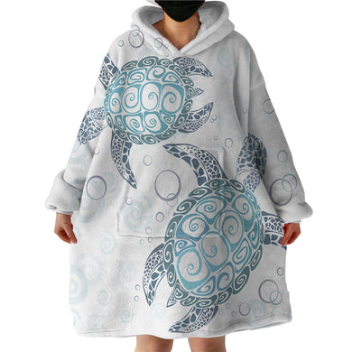 Blanket Hoodie - Turtle