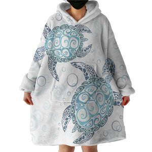 Blanket Hoodie - Turtle