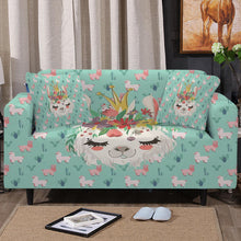 Load image into Gallery viewer, Llama Sofa Cover