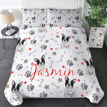 Load image into Gallery viewer, Customised French Bulldog Quilt Cover Set - Various Styles