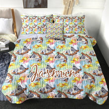 Load image into Gallery viewer, Customised Koala Quilt Cover Set