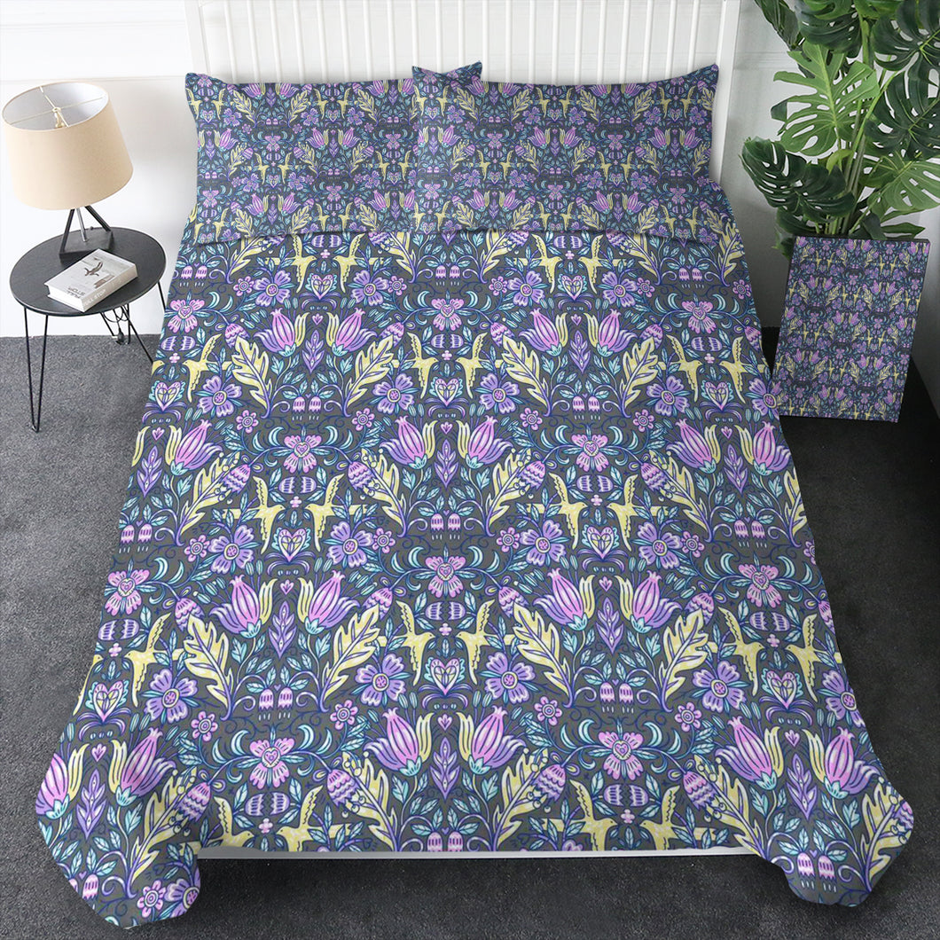 Birds Of Paradise Quilt Cover Set