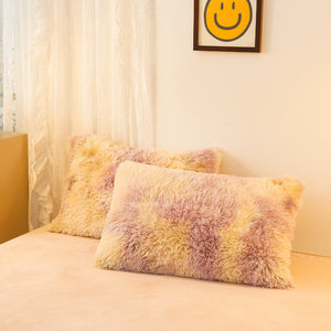 Fluffy Quilt Comforter - Marble & Animal Print Colours